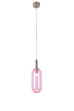 LAMPA WISZĄCA FIUGGI 1 RÓŻOWY 50133212