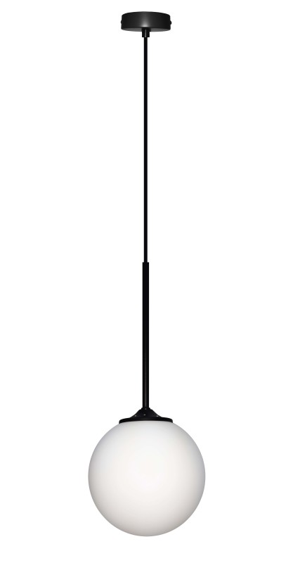 LAMPA WISZACA GLASGOW II 1 CZARNY 90x18x18 50101283