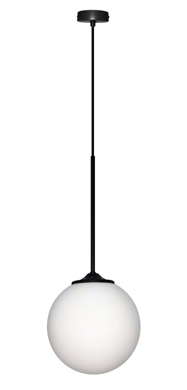 LAMPA WISZACA GLASGOW III 1 CZARNY 90x20x20 50101284