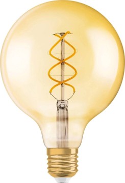 ŻARÓWKA LED E27 4,5W 280LM 2000K VINTAGE GLOBE125 27 OSRAM 3692136