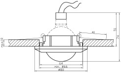 SSO-01 MR16 NM/CH WH NIK.MAT/CHR OPR.STROP.BĄBELKI SOCZ. 2254500