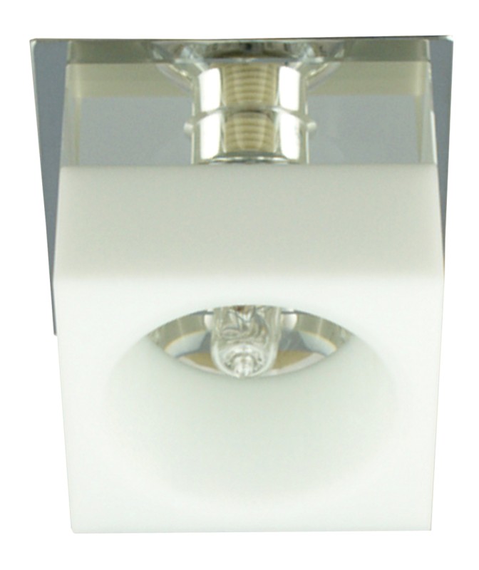 SK-66 CH/WH G9 CHROM OPR. STROP. DEKORACYJNA KWADRAT BIAŁA  G9 40W 2245518