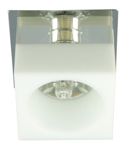 SK-66 CH/WH G9 CHROM OPR. STROP. DEKORACYJNA KWADRAT BIAŁA  G9 40W 2245518