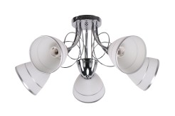 ELOTTE LAMPA SUFITOWA 5X40W E27 BIAŁY 35-77936