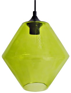 LAMPA WISZĄCA BREMEN 20 1X60W E27 KLOSZ ZIELONY 31-36353-Z