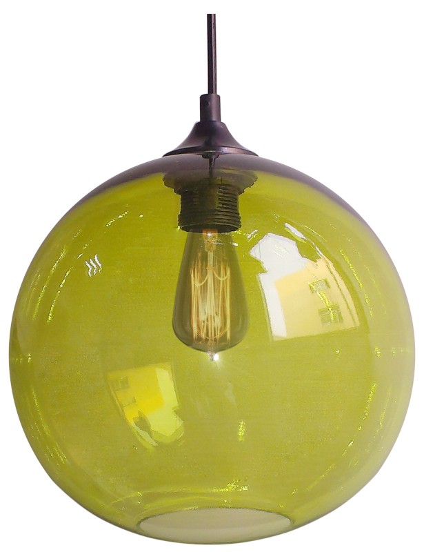 LAMPA WISZĄCA EDISON 25 1X60W E27 ZIELONY 31-29546-Z