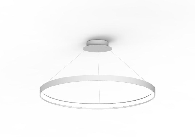 Lampa wisząca LA0716/1 - WH - CIRCLE Fi 780mm dł. linek H2,5m