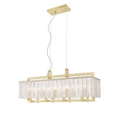 P0523-08A-U8AC PALACE LAMPA WISZĄCA ZŁOTA/GOLD