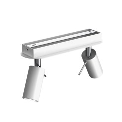 Lampa sufitowa PRESTON WHITE/CHROME 2x mini GU10 MLP7615