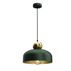 Lampa Wisząca HARALD GOLD/GREEN 1xE27 MLP7694