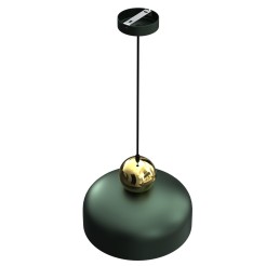 Lampa Wisząca HARALD GOLD/GREEN 1xE27 MLP7694