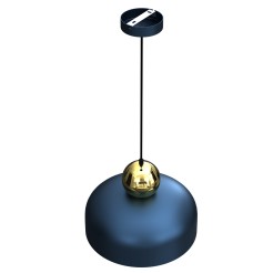 Lampa Wisząca HARALD GOLD/NAVY BLUE  1xE27 MLP7695