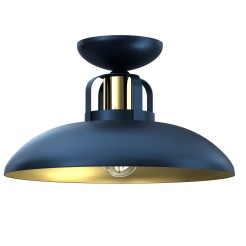 Lampa sufitowa FELIX NAVY BLUE/GOLD 1xE27 MLP7713