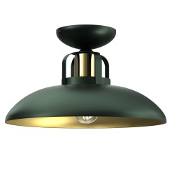 Lampa sufitowa FELIX GREEN/GOLD 1xE27 MLP7708