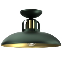 Lampa sufitowa FELIX GREEN/GOLD 1xE27 MLP7708