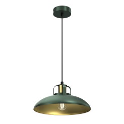 Lampa wisząca FELIX GREEN/GOLD 1xE27 MLP7709