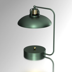 Lampka biurkowa FELIX GREEN/GOLD 1xE27 MLP7711