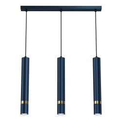 Lampa wisząca JOKER NAVY BLUE/GOLD 3xGU10 MLP7726