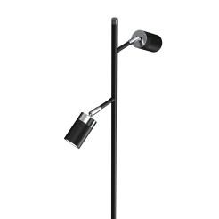 Lampa podłogowa JOKER BLACK/CHROME 1xGU10 MLP7750