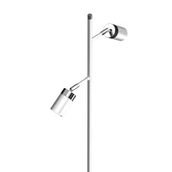 Lampa podłogowa JOKER WHITE/CHROME 1xGU10 MLP7752