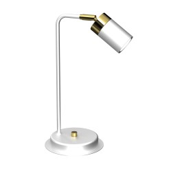 Lampka nocna JOKER WHITE/GOLD 1xGU10 MLP7536