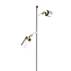 Lampa podłogowa JOKER WHITE/GOLD 1xGU10 MLP7537