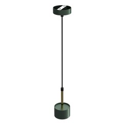 Lampa wisząca ARENA GREEN/GOLD 1xGX53 MLP7766