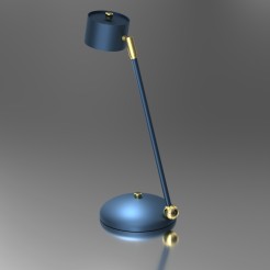 Lampka biurkowa ARENA BLUE/GOLD 1xGX53 MLP7776