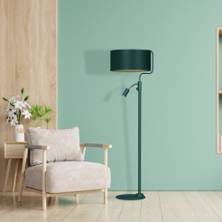 Lampa stojąca VERDE GREEN 1xE27 + 1x mini GU10 MLP7881