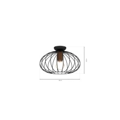 Lampa sufitowa MERIDIANO 1xE27 MLP7958