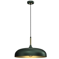 Lampa wisząca LINCOLN GREEN/GOLD 1xE27 MLP7900