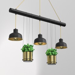 Lampa wisząca FLORA 3xE27 MLP7986