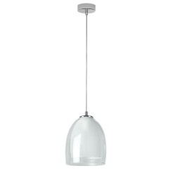 ROMA LAMPA WISZĄCA 1 PŁ TRANSPARENT 4470