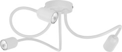 GRACJAN WHITE LAMPA SUFITOWA 3 PŁ GU 10 3430