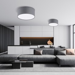 RONDO GRAY LAMPA SUFITOWA 1 300 3332