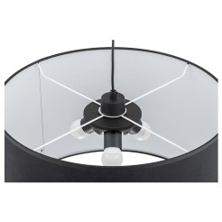 RONDO BLACK LAMPA WISZĄCA 3 PŁ 3465