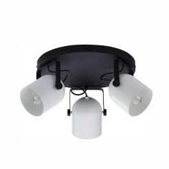 SPECTRA BLACK/WHITE LAMPA SUFITOWA 3 PŁ  3491