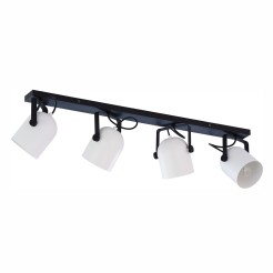 SPECTRA BLACK/WHITE LAMPA SUFITOWA 4 PŁ LISTWA 3492
