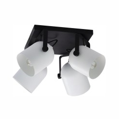 SPECTRA BLACK/WHITE LAMPA SUFITOWA 4 PŁ 3493