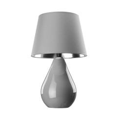 LACRIMA GRAY LAMPKA NOCNA 1 PŁ 5455