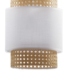 BOHO WHITE LAMPA WISZĄCA 3 PŁ LISTWA 6531