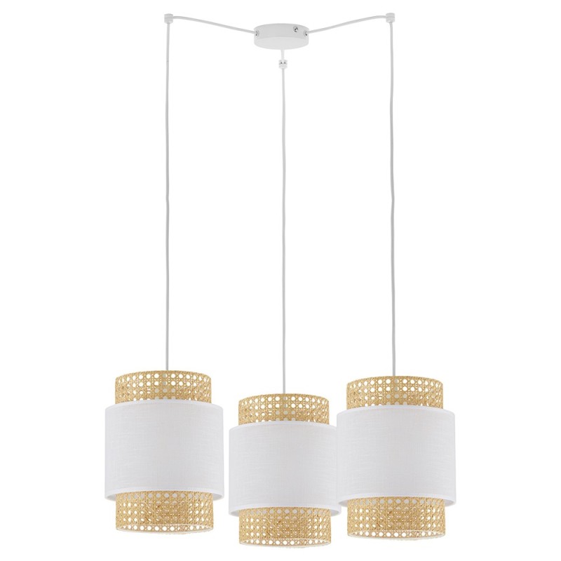 BOHO WHITE LAMPA WISZĄCA 3 PŁ 6537