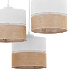 LINOBIANCO LAMPA WISZĄCA 3 PŁ 6575