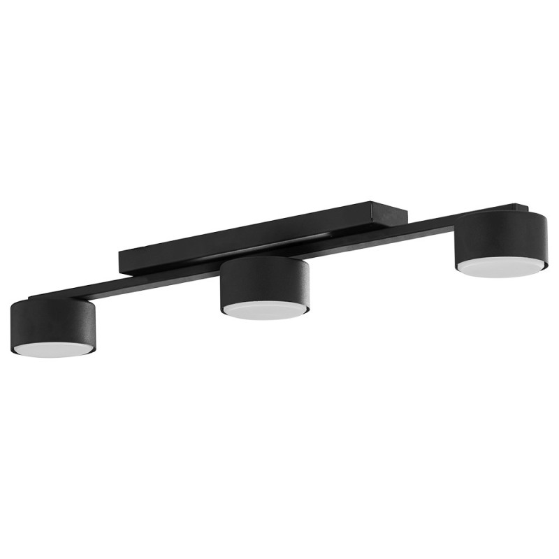 DALLAS BLACK LAMPA SUFITOWA 3 PŁ 6243