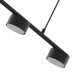 DALLAS BLACK LAMPA WISZĄCA 3 PŁ 6242