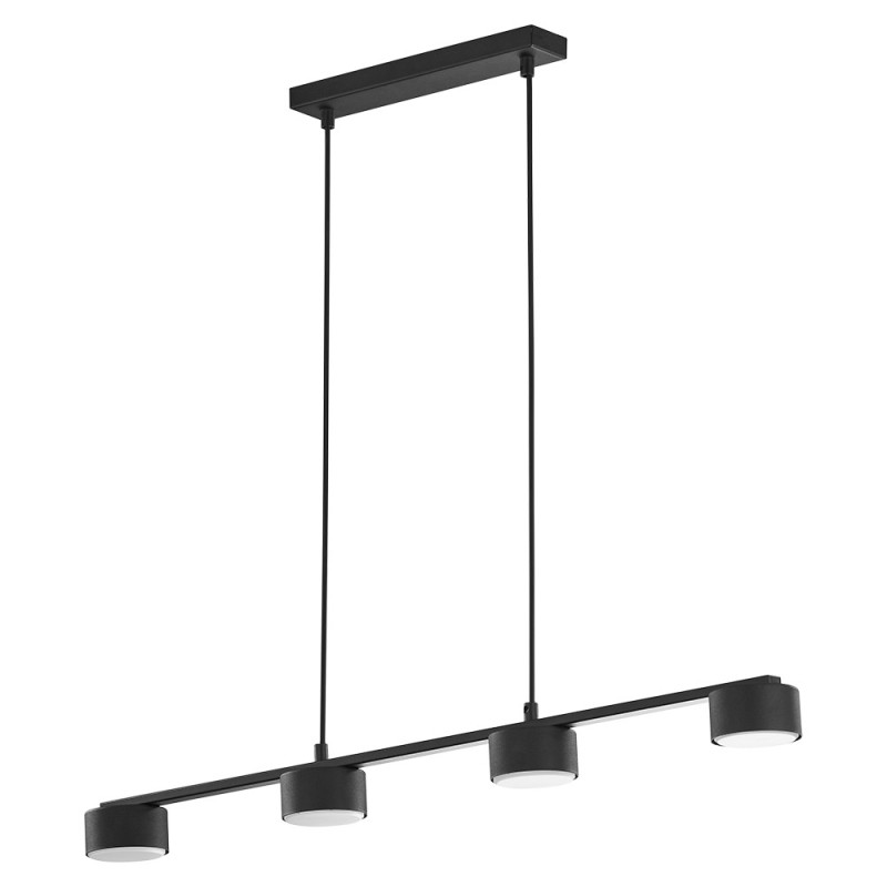 DALLAS BLACK LAMPA WISZĄCA 4 PŁ 6244