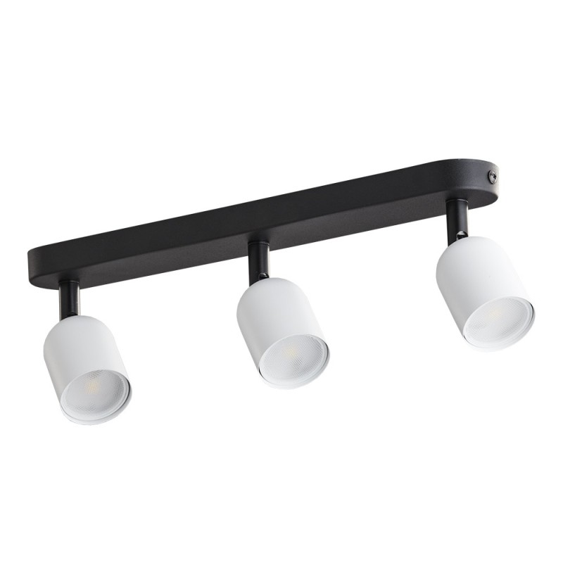 TOP BLACK/WHITE LAMPA SUFITOWA 3 PŁ  6267