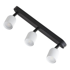 TOP BLACK/WHITE LAMPA SUFITOWA 3 PŁ  6267