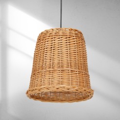 Lampa wisząca VIMINI NATURAL WOOD 1xE27 MLP7990