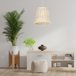 Lampa wisząca VIMINI WHITE 1xE27 MLP7991